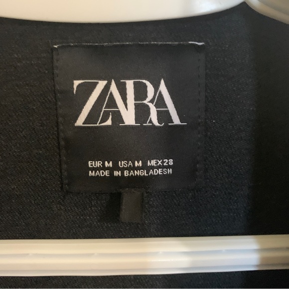 ZARA Denim Jacket in Dark Grey - Picture 6 of 7